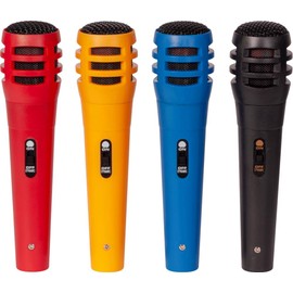 LTC DM500 Microphone Set of 4 Microphones Party Disco Music Event DJ Stage Sound Speaker Club Speech Theatre