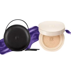 Hera Black Minimal Pouch + Hera Skin Radiant Glow Cushion Mini 21N1 5g Set / 헤라 블랙 미니멀 파우치+헤라 스킨 래디언트 글로우 쿠션 미니 21N1 5g 세트