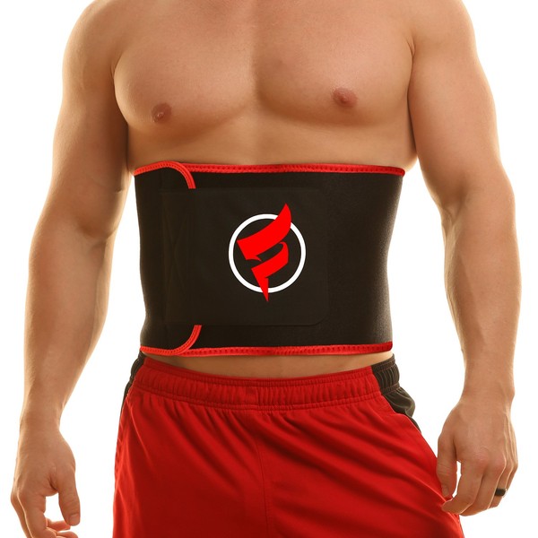 Fitru Waist Trimmer Sauna Ab Belt for Women & Men