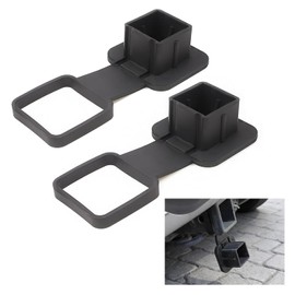 Towing Hitch Cap, 2 Inch Towing Hitch Protective Cap with Holder, Rubber Cover for Car Ball Head, Dust Cover for Car Trailer, Compatible with 2002-2013/2014 Models