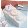WOONEKY 12 pcs Makeup Puff Holder Triangular Round Rectangular Powder