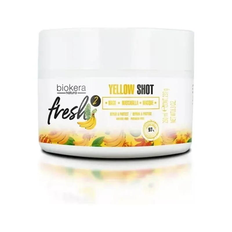 Pack Salerm Yellow Shot Shampoo 300ml Y Mascarilla 250ml