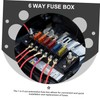 FELTECHELECTR 1set Automotive Way Configuration Fuse Block Holder for Cars