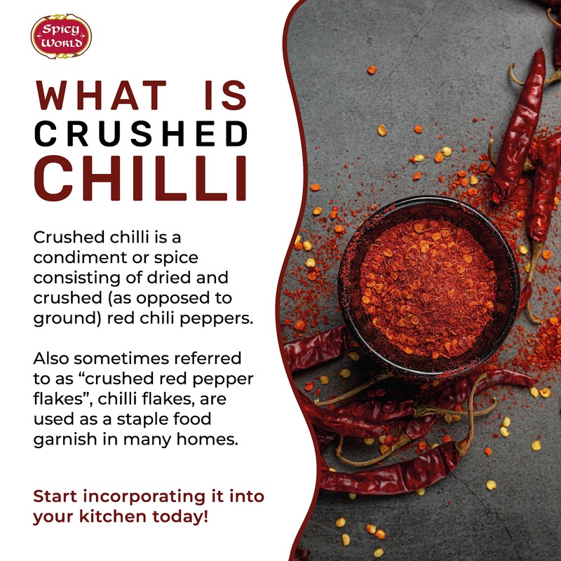 Crushed Red Pepper Flakes 5 Pound Bulk Value Pack -