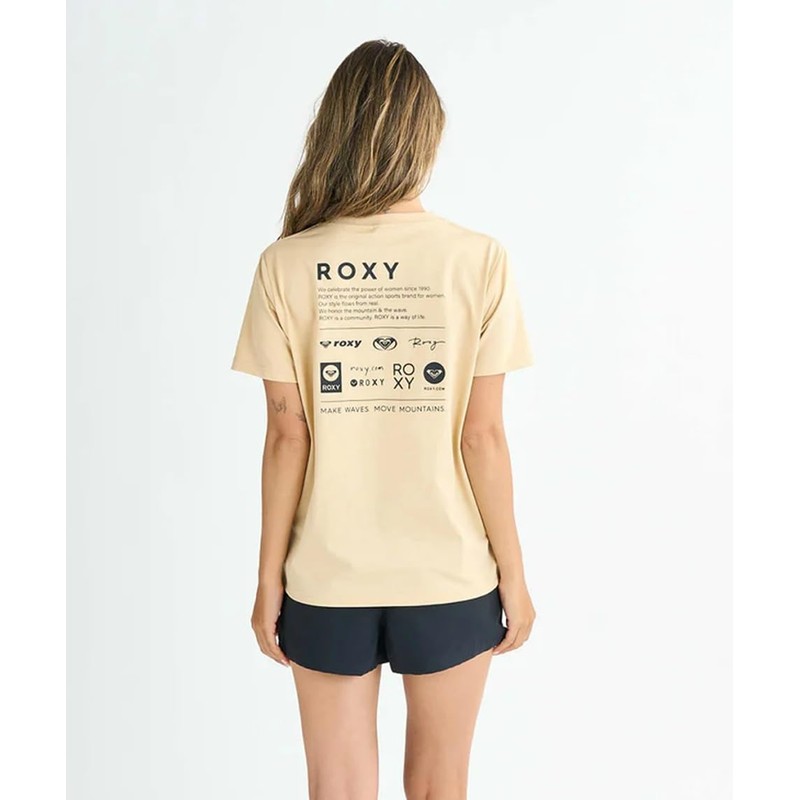 Roxy Historical Logo Women's Rash Guard, Black, M