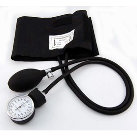ValueMed Specialists in Diagnostic Healthcare Professional Aneroid Sphygmomanometer Cuff Blood Pressure Monitor with Zipper Bag