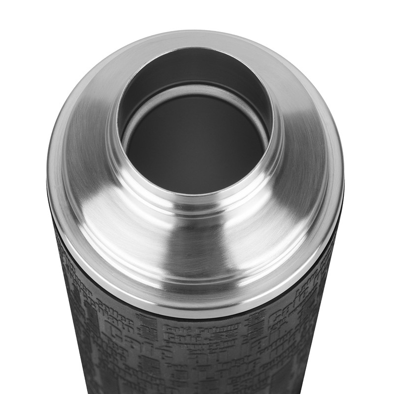 Emsa Senator Sleeve | Schwarz | 0,5 L Thermo-/Isolierflaschen |