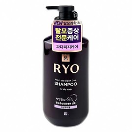 Ryo Jayangyunmo Oily Scalp Shampoo 400ml Scalp Care Hair Care Liquid Cleanser Preventive Balm Massage Cash on delivery or payment upon order / 려 자양윤모 지성두피 샴푸 400ml 두피 관리 헤어 케어 액 클렌저 예방 양제 마사지 착불 또는 주문시 결제