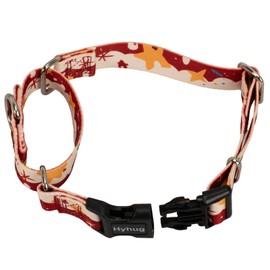 Hyhug Martingale Dog Collar With Buckle: Escape-Proof, No Slip Heavy Duty Nylon, Colorfast Adjustable Pet Supplies for Large Breeds(Christmas Ice Cream, EXtra Large)