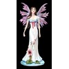 Fairy Figurine Fauna with Pink Wings and Water Lilies Fairy
