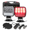 Partsam Wireless LED Trailer Light Kit Magnetic Towing Tail Light