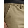 Lee Men's Flat Front Relaxed Straight Pant, Khaki, 36W x