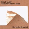 OausTect Thermal Labels 2.25 x 1.25, White Blank Thermal Printer