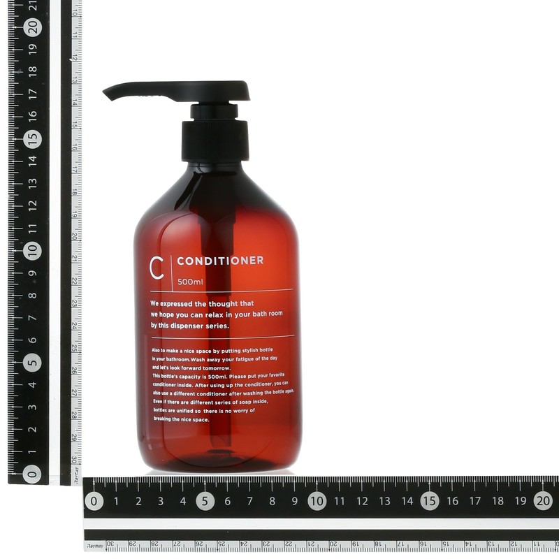 Francfranc Franc Dispenser Set, Brown (Set of 3)