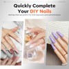 Modelones Nail Tips, 120 Pieces, Full Cover Nail Tips Set,