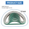 3/8" x 13" Sanding Belts for Air Belt Sander, 20