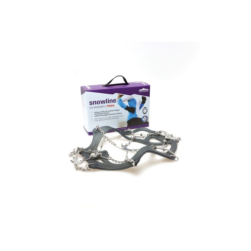 Snowline Chainsen Trail Shoe Chains, blue, s