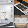 Self Adhesive Silicone Waterproof Shower Water Strip Dam Shower Threshold