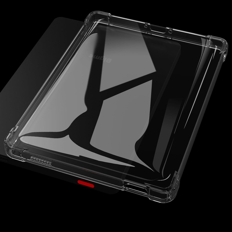 BOZHUORUI Case for Bigme B6 Color/Bigme B6 B/W,Clear Soft TPU