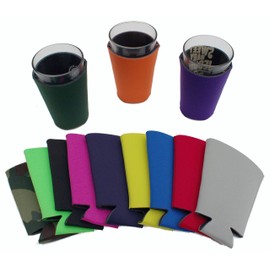 Blank Foam Pint Glass Coolie (12, Various)
