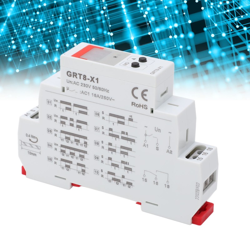 Digital Display Time Relay Digital Display Flame Retardant Delay Time