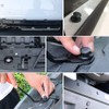 DGYACHOR 120 Pcs Car Rivets 6 Types Nylon Plastic Bumper