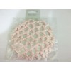 Pink shiny band bun net