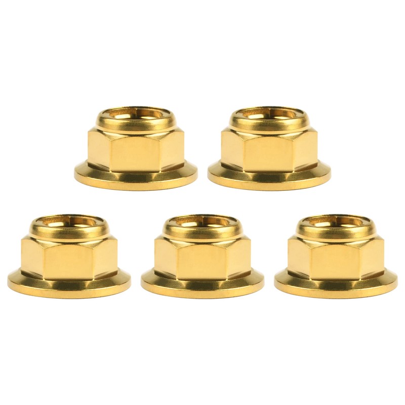 Ruifu Bike Motorcycle Titanium Nuts M6 / M8 / M10