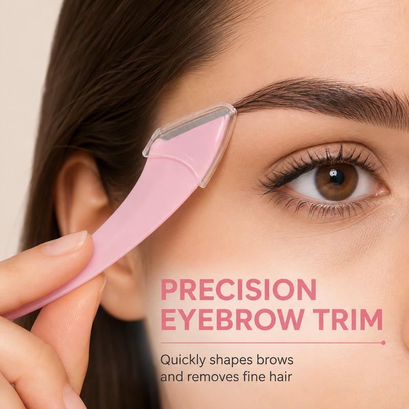 Eyebrow Razor Set for Face & Brow Grooming – 12-Piece