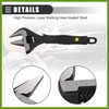 HOPESPANNER Universal Adjustable Spanner Wide Jaw Opening Wrench Automotive Tool