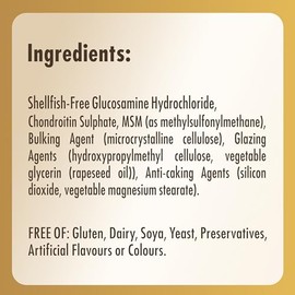 Solgar Glucosamine Chondroitin - 60 Tablets