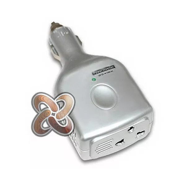 PowerLine Silver Mobile AC Outlet Dc To Ac Inverter Car