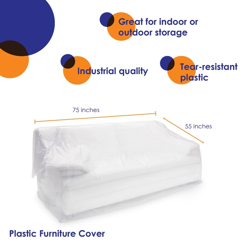 haggiy Furniture Cover - Sofa Cover for Renovation and Moving