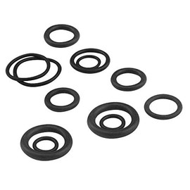 BGTXINGI 300 Piece Assorted O-Ring Kit with 225 Pieces Rubber O-Ring Seal Repair Box Washer Assortment for General Repair of Plumbing Vehicles