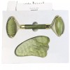Roselyn Boutique Natural Jade spiky (needleless) roller & Gua Sha