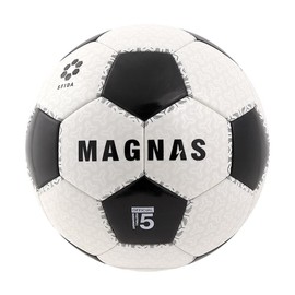Imio SFIDA MAGNAS Earth Soccer Ball Size 5 White/Black Junior Soccer Futsal