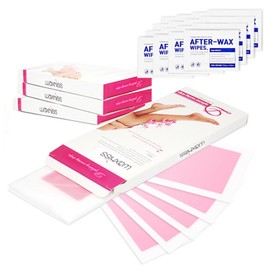 WaxKiss Wax Strips 100 Sheets Self-waxing Hair Removal Tape Hair Removal Patch Hair Removal Strips, 100 Pieces, 1ml / 왁스키스 왁스스트립 100매 셀프왁싱 제모테이프 제모패치 제모스트립, 100개, 1ml