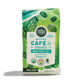 WHOLE FOODS MARKET Organic Whole Bean Café la Duena Coffee, 12 OZ