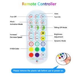 ADRESUNO WS2812B WS2811 WS2813 WS2815 1903 16703 LED Strip Controller for LED Module Pixel Strip Light, 1M/3.3FT 3pin JST Connector,Bluetooth/Music APP/3Key Remote Control(5-24v) (USB(2.4G))