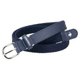 Cox Sportif LG4FBL00L Women's Mesh Belt, 1.1 inches (29 mm), Maximum Length 37.4 inches (95 cm), Stretch, Sports, Comfortable, Golf,, NV00 (navy)