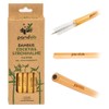 pandoo Pack of 12 Cocktail Straws Made of 100% Bamboo