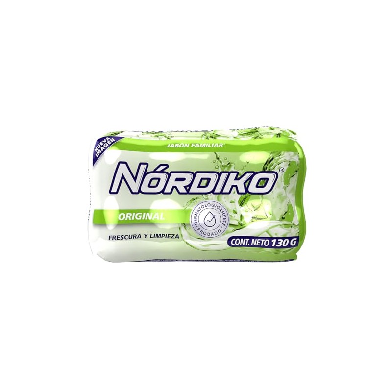 NORDIKO Original 4 Pack Jabón En Barra Frescura y Limpieza