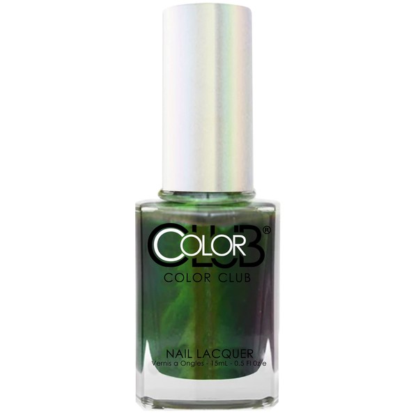 Color Club-Don't Kale My Vibe Nail Lacquer from the Oil Slick Collection, .5 oz by Color Club