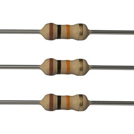 E-Projects 25EP50110K0 10k Ohm Carbon Film Resistors, 1W, 5% (Pack of 25)