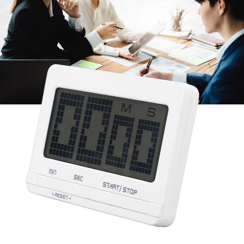 Digital Kitchen Timer Big Digits Magnetic Timer Backing Stand for