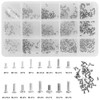 800pcs Tiny Screws for Electronics, M1/M1.2/M1.4/M1.6/M1.7 Very Small Phillips Pan