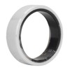 Smart Ring White BT IP68 Waterproof Rechargeable Pedometer Sleep Tracking