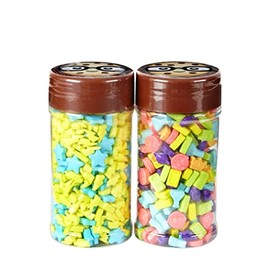 RO 2pk Sprinkle Set — Lightning Bolts & Stars and Nerdy Nummies Mix — Net Wt 6 OZ (172 g)
