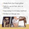 jerome russell B Wild Hair and Body Glitter, Gold/Silver, 3.5