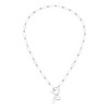 Tamaris Necklace, Stainless Steel, Glass Pearl